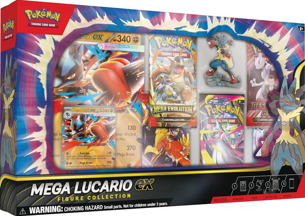 Mega Lucario Ex Figure Collection