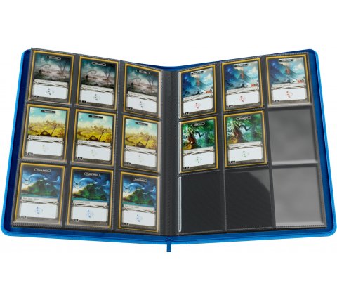 Gamegenic - Zip-Up Album 18-Pocket Blue